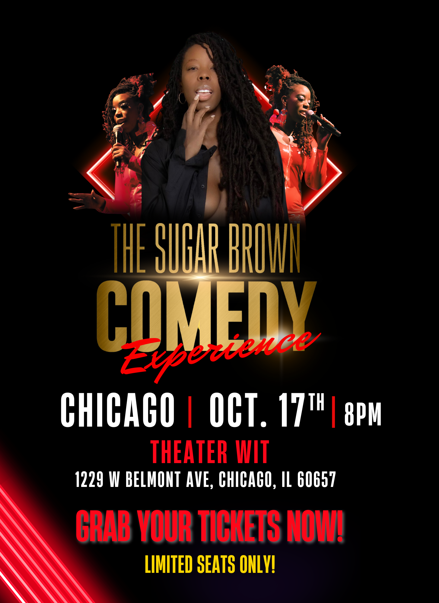 Sugar Brown Burlesque & Comedy presents: The Sugar Brown Experience | Chicago | Oct. 17th