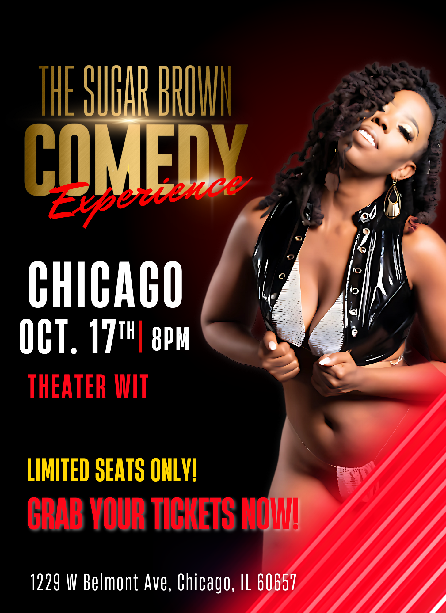 Sugar Brown Burlesque & Comedy presents: The Sugar Brown Experience | Chicago | Oct. 17th