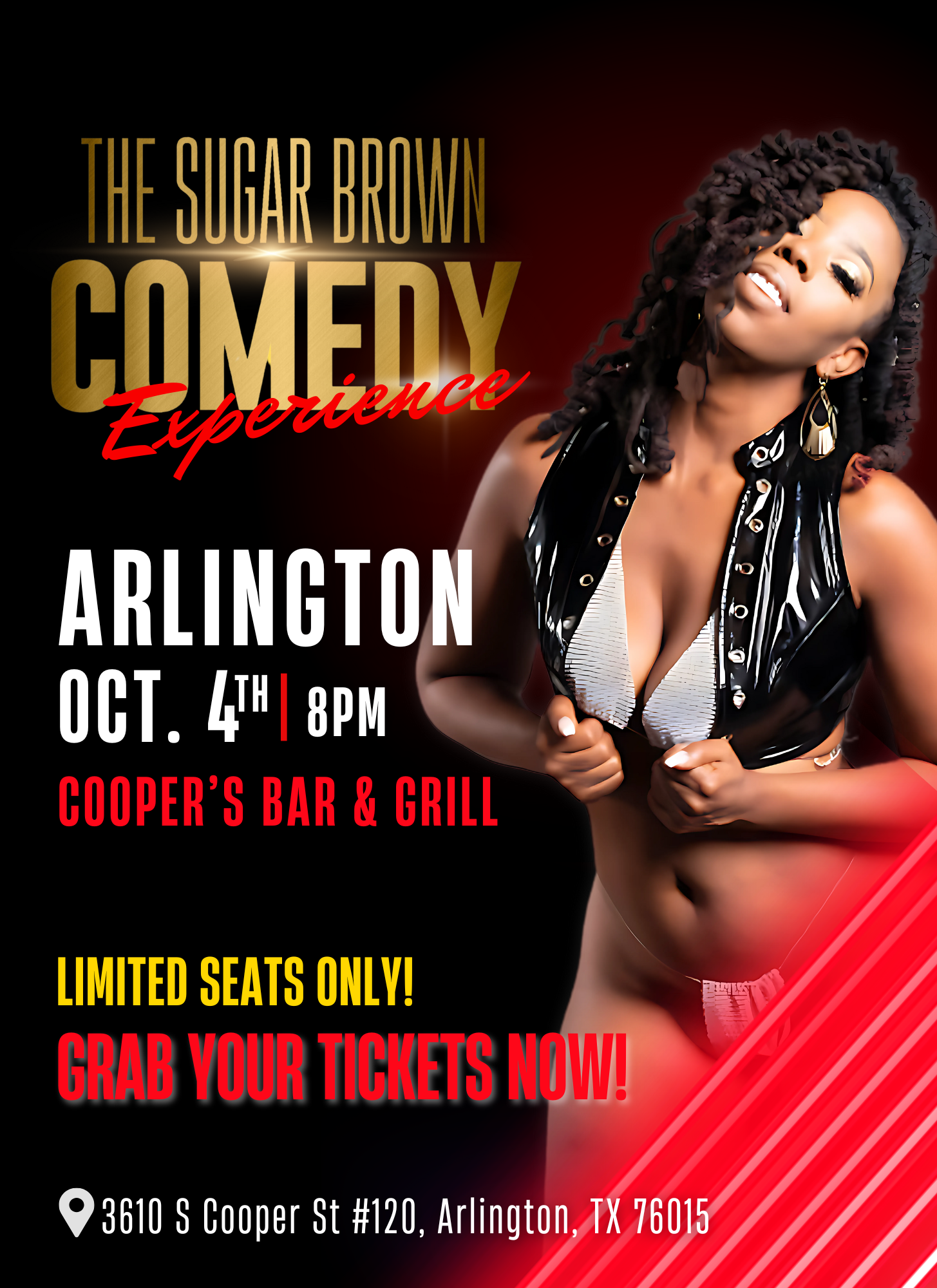 Sugar Brown Burlesque & Comedy presents: The Sugar Brown Experience | Arlington October 4th