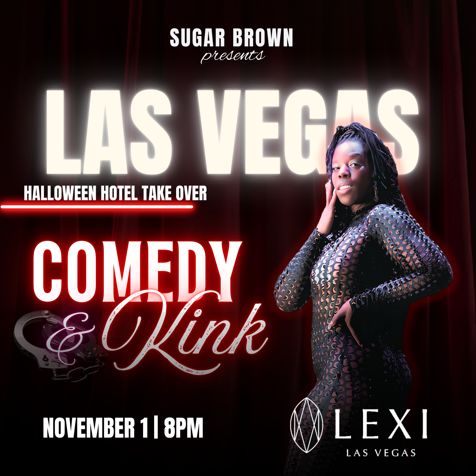 SUGAR BROWN AT LAS VEGAS HALLOWEEN HOTEL TAKE OVER | NOV. 1