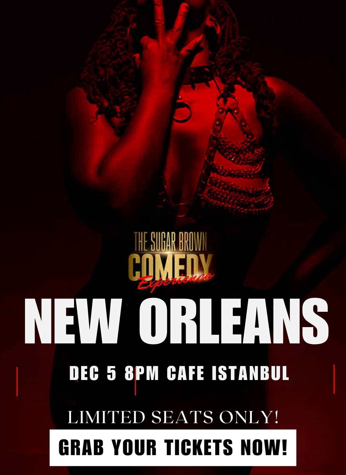 Sugar Brown Burlesque & Comedy presents: I AM Sugar Brown Tour | New Orleans Dec 5th