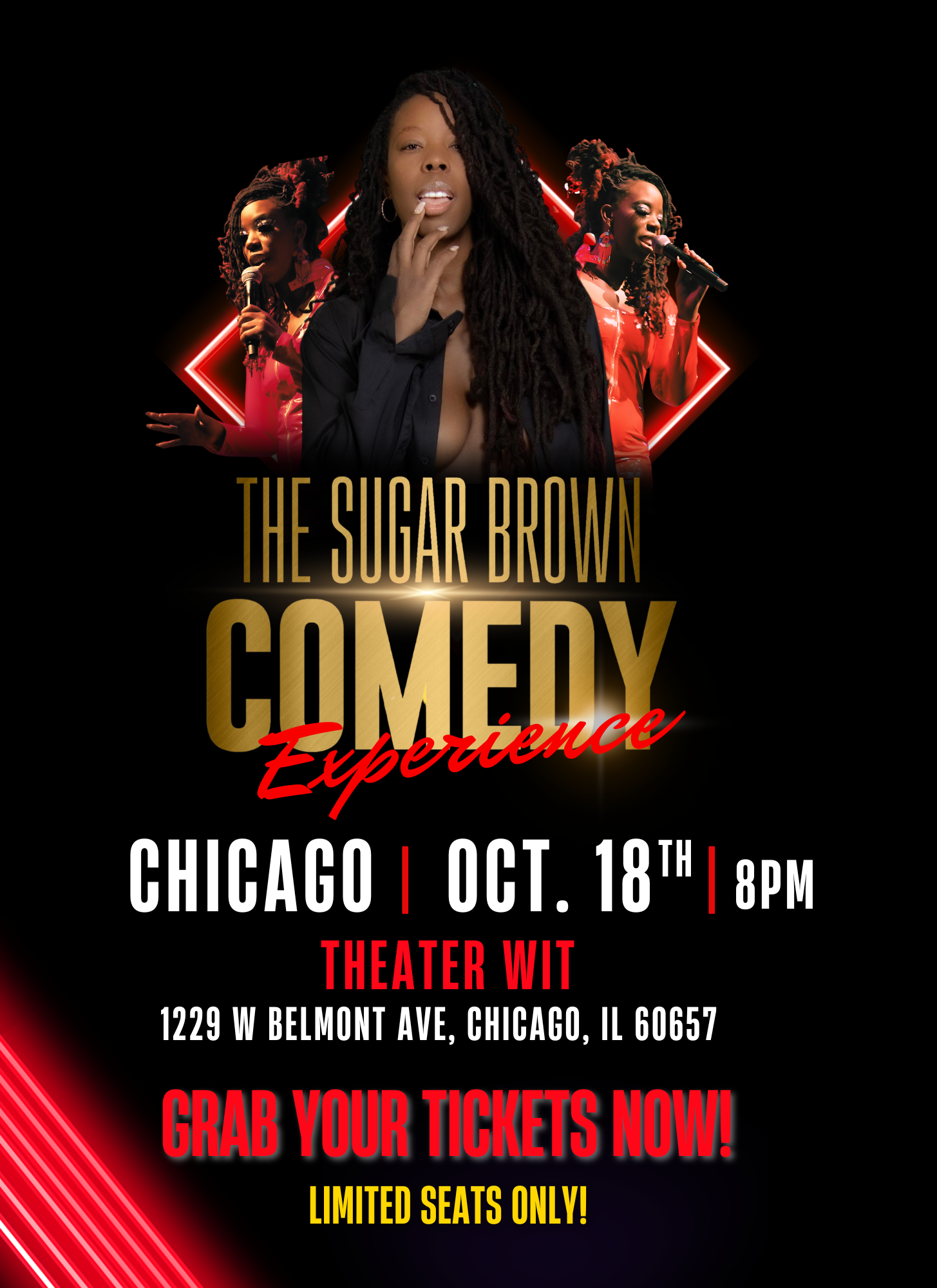 Sugar Brown Burlesque & Comedy presents: The Sugar Brown Experience | Chicago | Oct. 18th