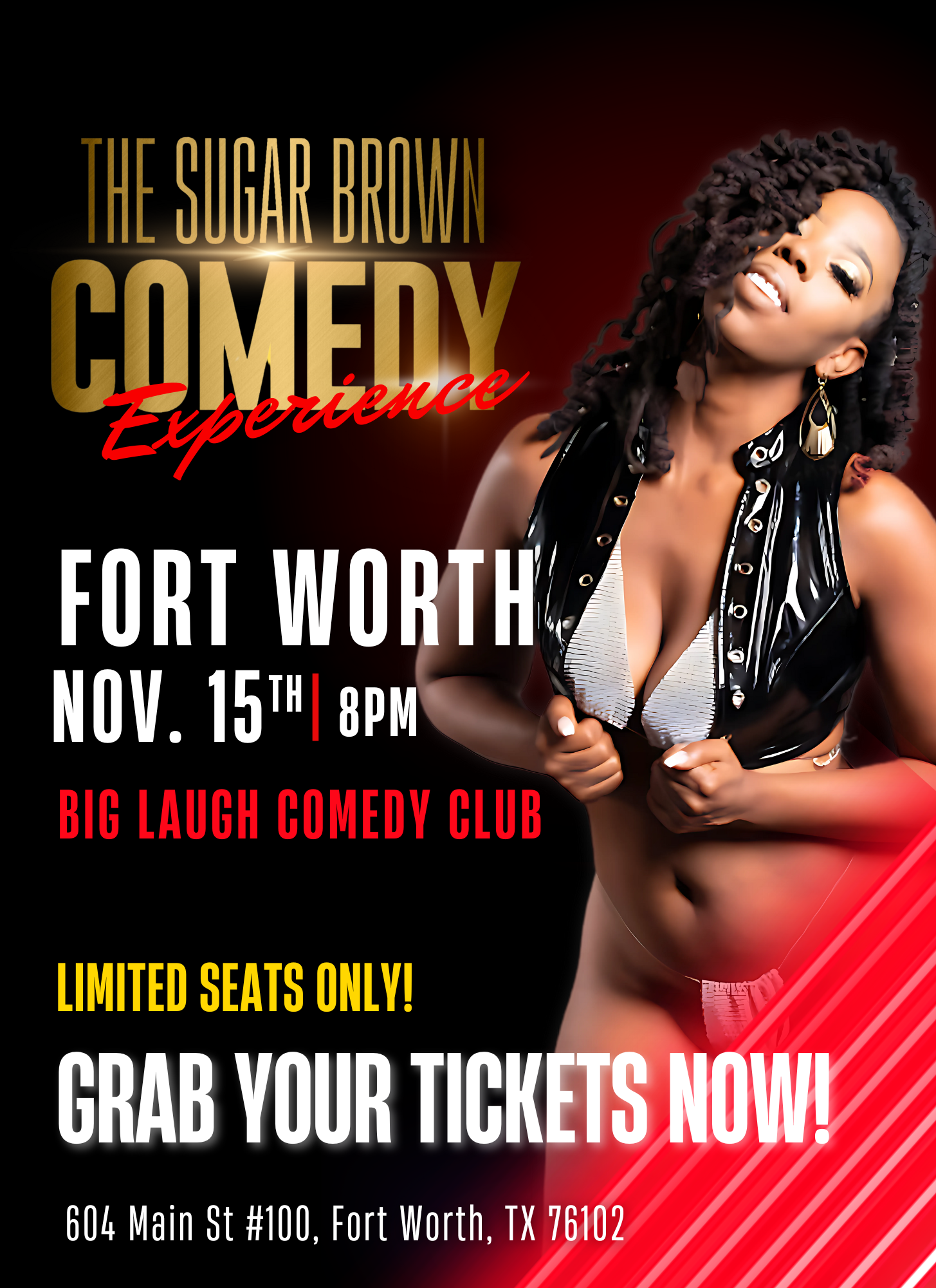 Sugar Brown Burlesque & Comedy presents: The Sugar Brown Experience | Fort Worth | Nov. 15th